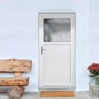 Nebeneingangstür KF-02  (88 x 198 cm, DIN Anschlag: Links, Weiß)