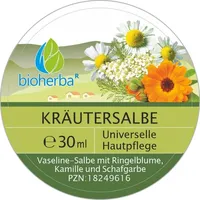 Bioherba Kräutersalbe mit Ringelblume, Kamille und Schafgarbe Öl 30 ml
