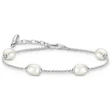 Thomas Sabo A2189-082-14-L19V Armband mit Perlen Natural Beauty Silber