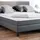 VitaliSpa Matratzenschoner 140 x 200 cm Weiß