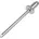 Gesipa Alu/Stahl Flachrundkopf 8 18 500 Stück