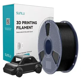 SUNLU PETG Filament, 1,75mm, 1kg - Farbton: Black