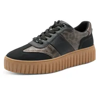 Marco Tozzi Da.-Schnürer für Damen, schwarz, 37 EU