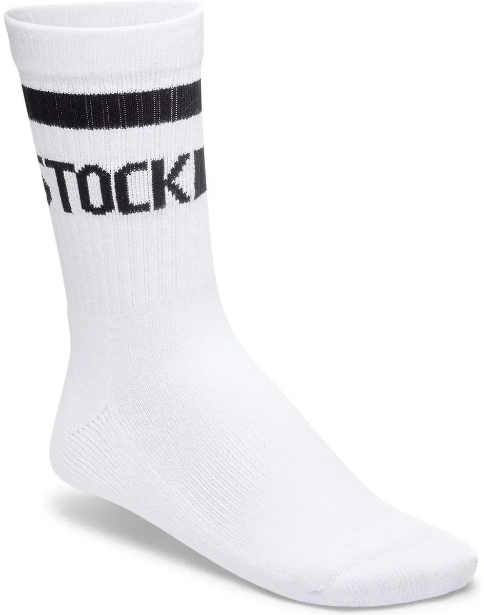 Birkenstock Cotton Crew Stripe /Black white (13) 36
