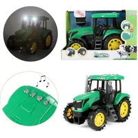 Toi-Toys 28095B TRACTOR großer Spielzeugtraktor mit Licht & Sound