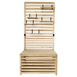 Balkon-Sichtschutzbank Orelia