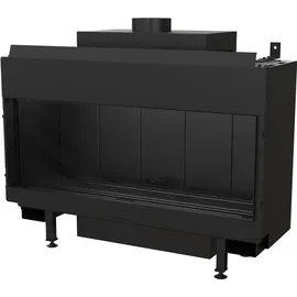 Kratki Gaskamineinsatz KRATKI LEO 9,5kW ∅100/150 Erdgas Rekuperation EKO SET