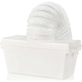 Nedis Innenkondensor Box - Passend für: Tumble Dryers - 5 l - 1.5 m - 105 mm - Weiss