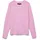 Pullover Damen Fuchsia Pink/Detail Melange L