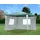 Trendline Pavillon 3 x 3 m inkl. Seitenteile grün-weiß