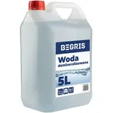 BEGRIS® Destilliertes Wasser Demineralisiertes 5L Hohe Qualität Destilliertes Wasser Für Aquarium, Bügeleisen, Wasch Wasser Von Fremd-Ionen