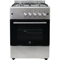 GASLINE Gas Standherd 60cm SHGG6060FGIX Gasbackofen mit Thermostat, Grill