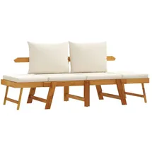 vidaXL Gartenbank 81 x 59 x 51 cm Akazie