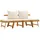 vidaXL Gartenbank 81 x 59 x 51 cm Akazie