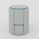 Möhlenhoff Alpha 5 Stellantrieb 230V NC, AST 20405-00N80-1S Stecker 230 V, NC, 4 mm, mit First-Open Funktion, 1 m steckbare Anschlussleitung