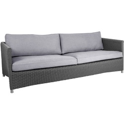 Cane-line Gartensofa Diamond Soft Rope Polypropylen Grau Dunkelgrau