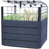 GARANTIA Hochbeet Ergo Quadro L TurboPlus Stone