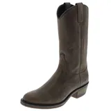 Sendra Boots Herren Cowboy Stiefel 5588 Grafit Lederstiefel Grau 42 EU - 42 EU