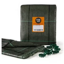 FUN AND GO 81046 3x5 M Schützender Fußabdruck - Green - One Size