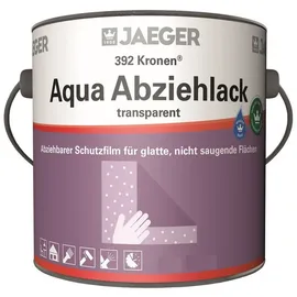 J Jaeger Kronen Aqua Abziehlack, aus Wasserbasis, blau lasierend, 750ml