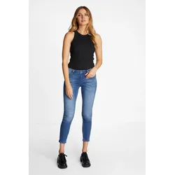 Skinny-fit-Jeans RICHROYAL, Damen, Gr. 29, Länge 34, blau (denim blau), Denim/Jeans, Obermaterial: 92% Baumwolle, 6% Elastomultiester, 2% Elasthan, feminin, schmal, Jeans, in schmaler Passform