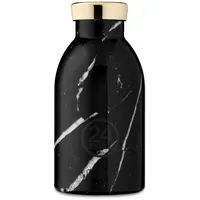 24Bottles Clima black marble 0,33 l