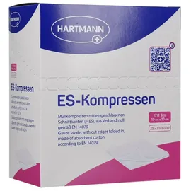 Hartmann ES-Kompressen steril 10x10cm 8 fach 25x2 ST 401725