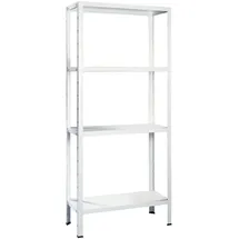 SCHULTE Regalwelt Schulte Steck-Grundregal Weiß 180 cm x 100 cm x 50 cm