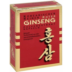 Roter Ginseng Extrakt Kapseln