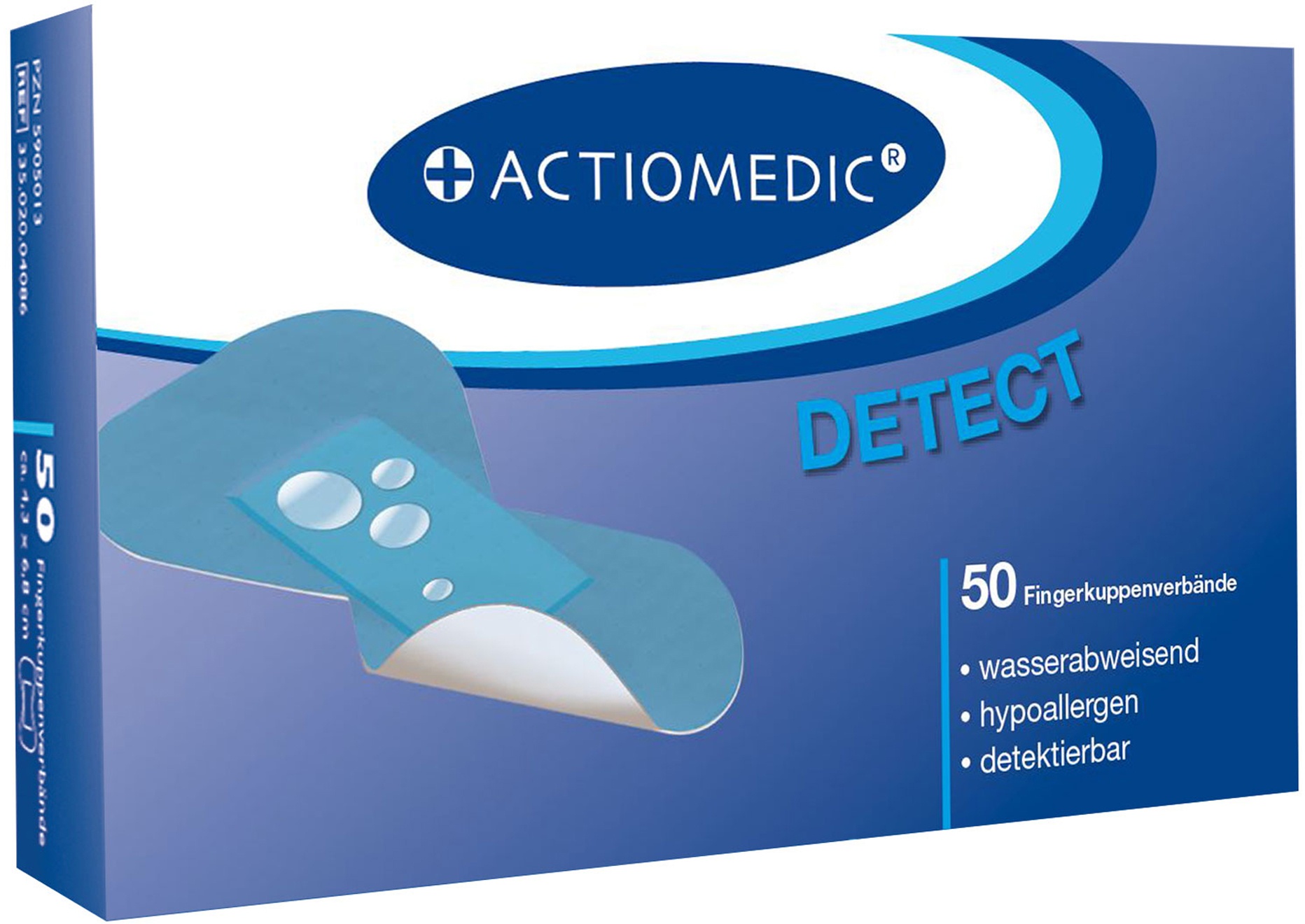 Actiomedic DETECT Fingerkuppenverband wasserabweisend