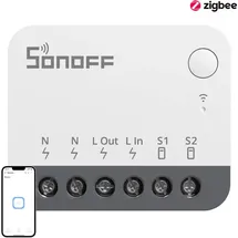 Sonoff ZBMINIR2 Zigbee Smart Licht Schalter Modul Relais Neutralleiter benötigt