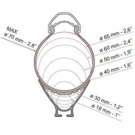 Fiamma Carry-Bike DJ Deep Black Fahrradträger, 35 Kg, schwarz