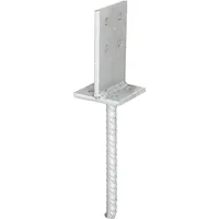 GAH Alberts Alberts T-Pfostenträger mit Steg 130x80mm