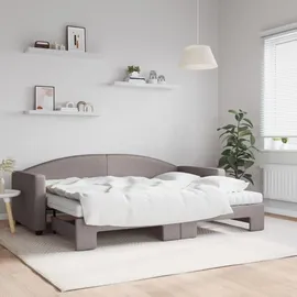 vidaXL Tagesbett 80 x 200 cm Schwarz
