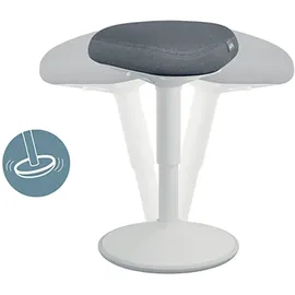 Leitz Sitzhocker Kunststoff 37 x 64 x 37 cm Grau