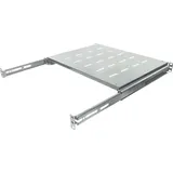 Intellinet Network Solutions Intellinet 19 Zoll 1 HE Geeignet für Schranktiefe: ab 800mm Grau