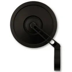 HIGHSIDER pro Bar End Spiegel Retro Schwarz Kurz, schwarz
