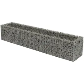 vidaXL Gabionen-Hochbeet 270 × 50 × 50 cm