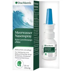 DocMorris Meerwasser Nasenspray - Befeuchtung der Nasenschleimhaut, 20 ml