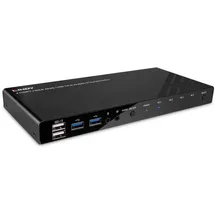 Lindy 4 Port HDMI 4K60, USB 3.0 & Audio KVM Switch