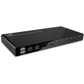 Lindy 4 Port HDMI 4K60, USB 3.0 & Audio KVM Switch