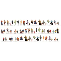 NOCH Mega-Spar-Set Figuren, TT (1:120), Mehrfarbig