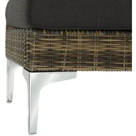 Tectake tectake® Modulares Rattanset Villanova Ecke links