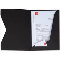 ELCO Präsentationsmappe A4 Schwarz 10 St.