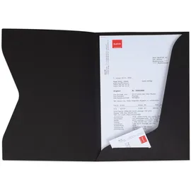 ELCO Präsentationsmappe A4 Schwarz 10 St.