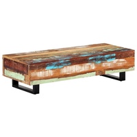 VidaXL Couchtisch 120x50x30 cm Massives Altholz und Stahl