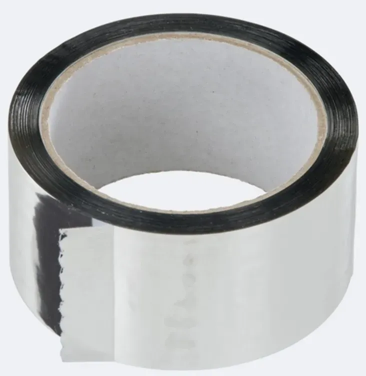 ter Hürne Zubehör Montage Boden Fußböden (Rolle=50m) Alu-Dichtband Verlegezubehör 50000x50x1 mm