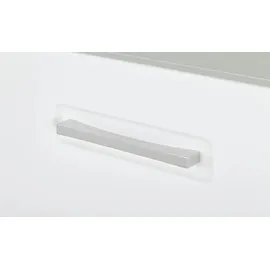 Uno Primo TV-Lowboard 184 x 51 x 52 cm Weiß Metall/Spanplatte/Holzwerkstoff