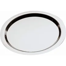 APS 1332 Tablett FINESSE, Ø 32 cm, Höhe 1 cm, 18/0 Edelstahl, spülmaschinengeeignet, Made in Germany