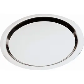 APS 1332 Tablett FINESSE, Ø 32 cm, Höhe 1 cm, 18/0 Edelstahl, spülmaschinengeeignet, Made in Germany